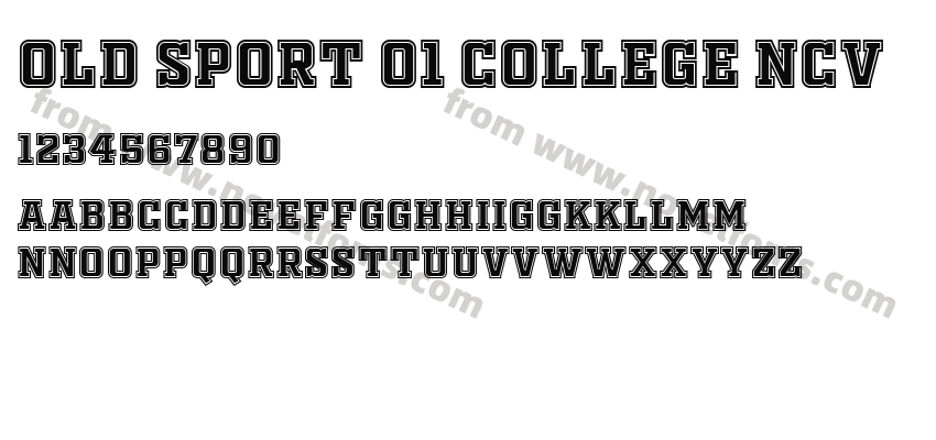 OLD SPORT 01 COLLEGE NCVPreview