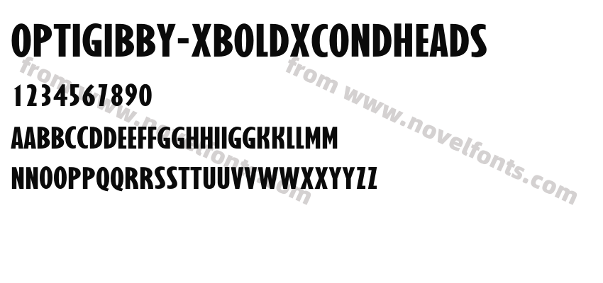 OPTIGibby-XBoldXCondHeadsPreview