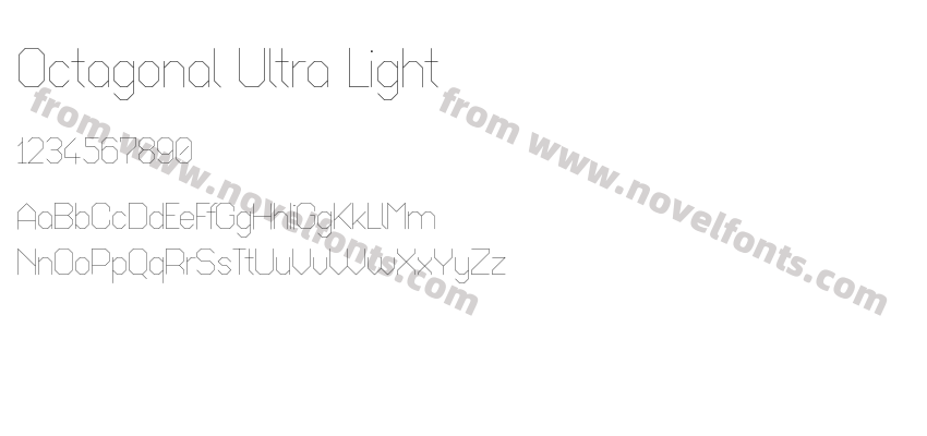 Octagonal Ultra LightPreview