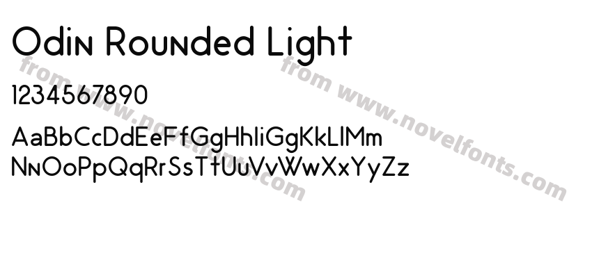 Odin Rounded LightPreview