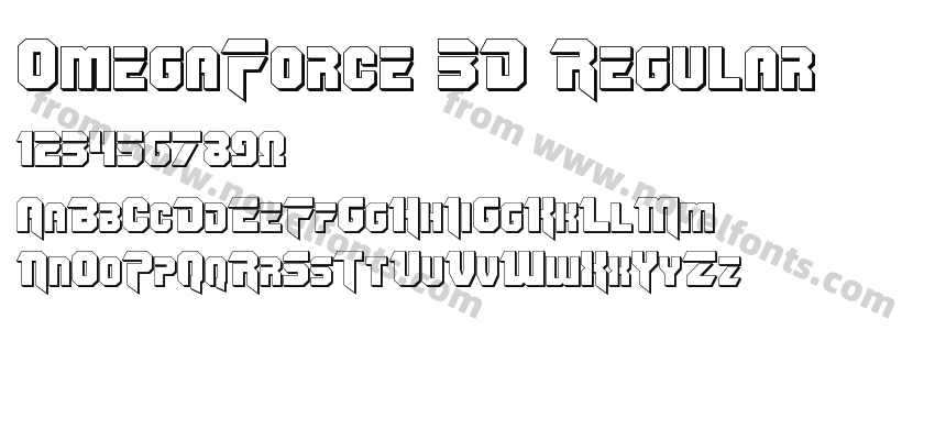 OmegaForce 3D RegularPreview