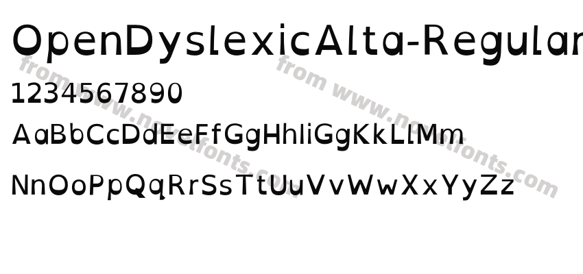 OpenDyslexicAlta-RegularPreview