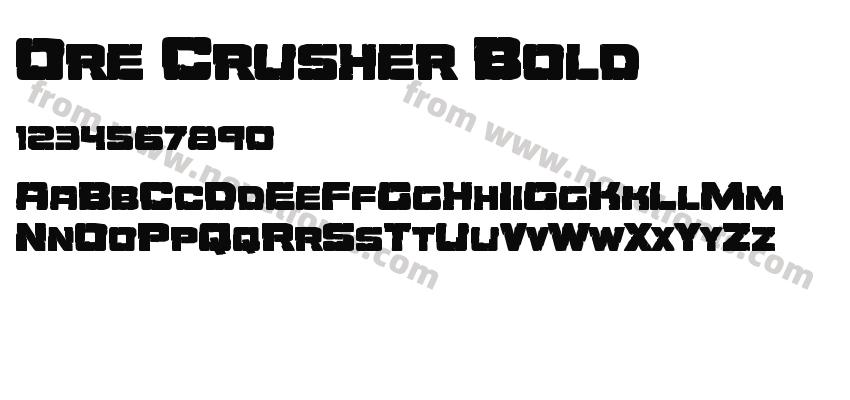 Ore Crusher BoldPreview