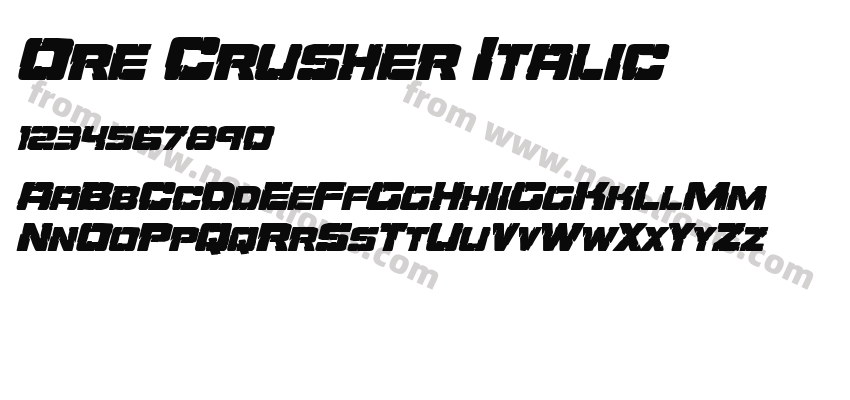 Ore Crusher ItalicPreview