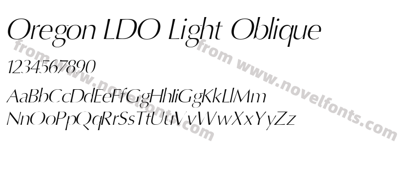 Oregon LDO Light ObliquePreview