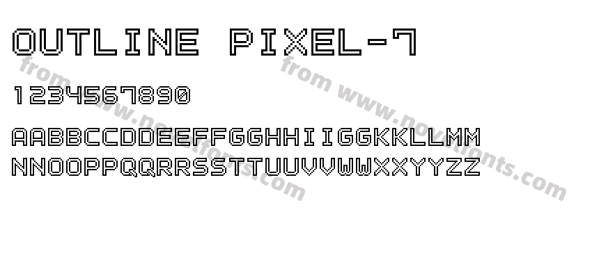 Outline Pixel-7Preview