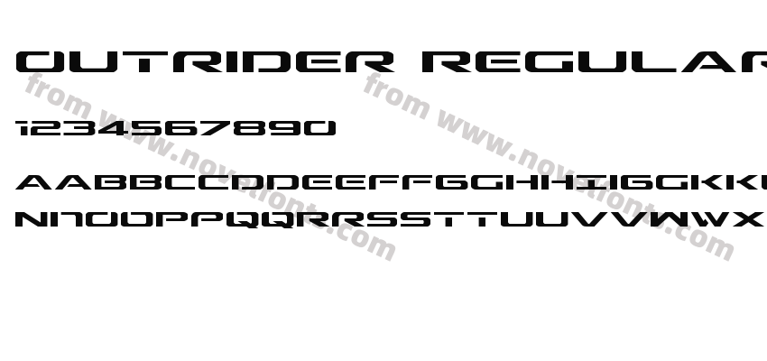 Outrider RegularPreview