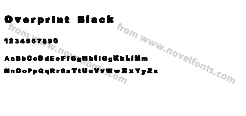 Overprint BlackPreview