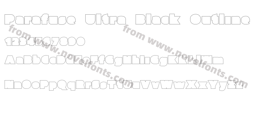 Parafuse Ultra Black OutlinePreview