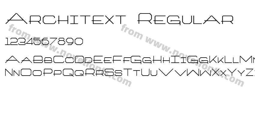 Architext RegularPreview