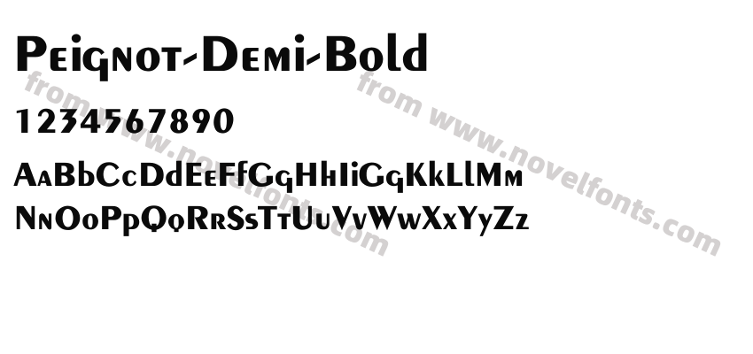 Peignot-Demi-BoldPreview