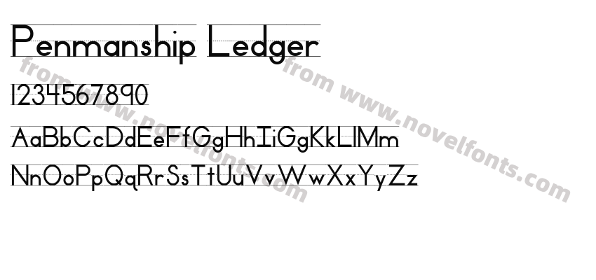 Penmanship LedgerPreview