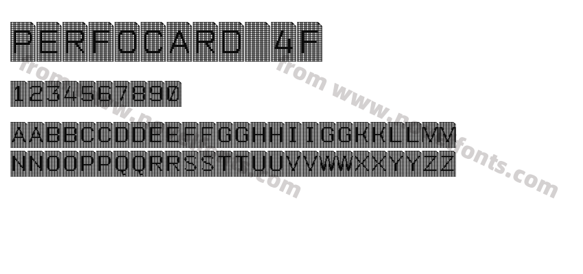 Perfocard 4FPreview