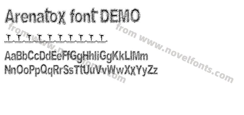 Arenatox font DEMOPreview