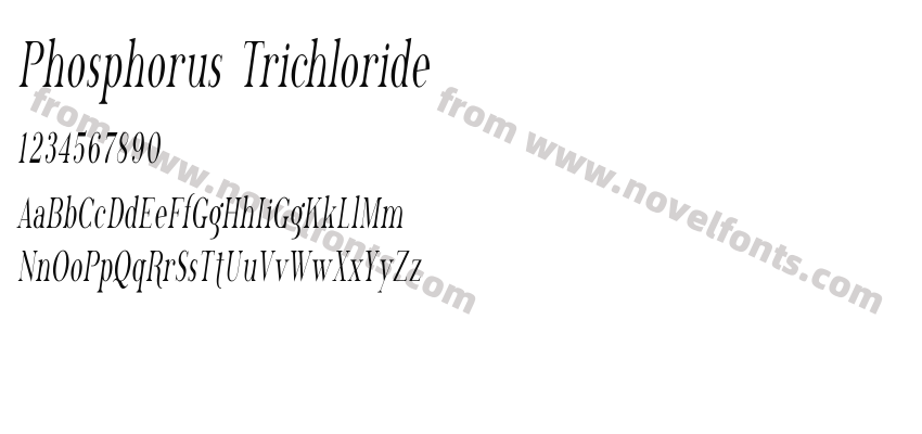 Phosphorus TrichloridePreview