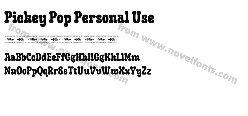 Pickey Pop Personal UsePreview