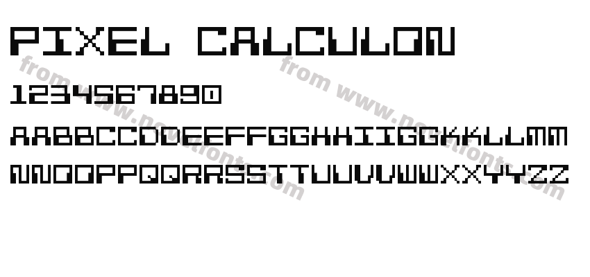 Pixel CalculonPreview