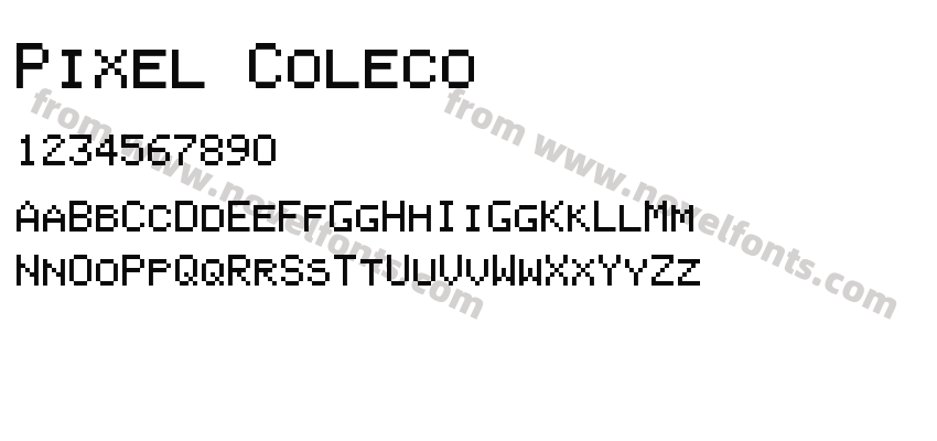 Pixel ColecoPreview