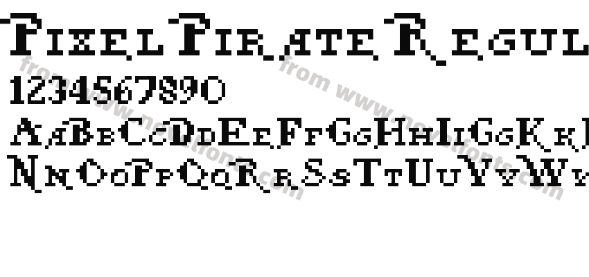 Pixel Pirate RegularPreview