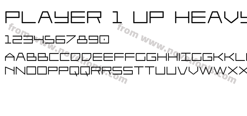 Player 1 Up HeavyPreview