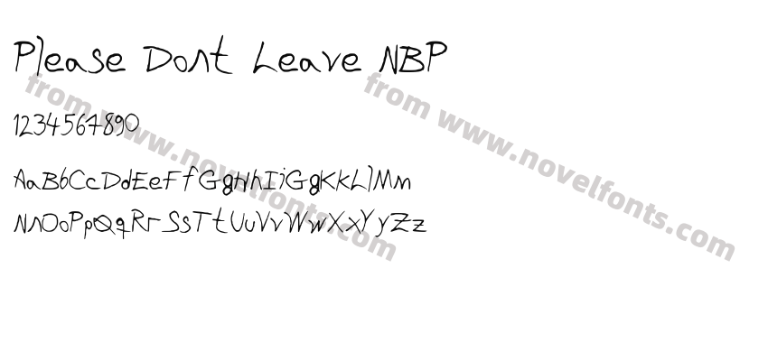 Please Dont Leave NBPPreview