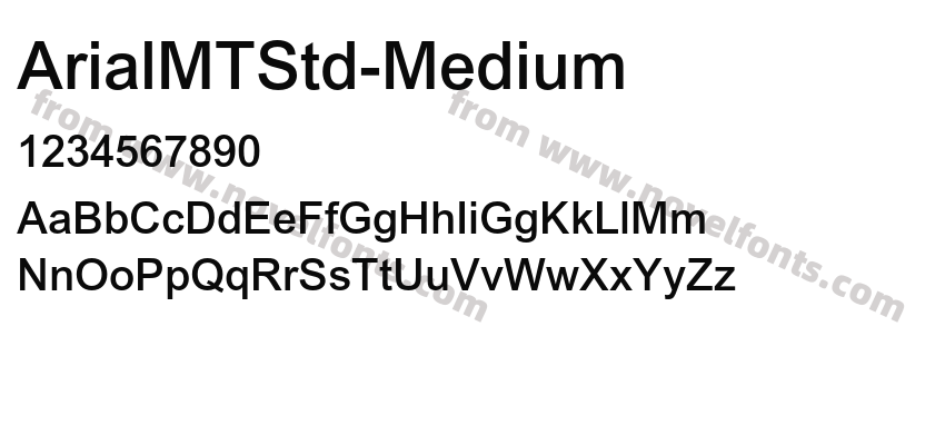 ArialMTStd-MediumPreview
