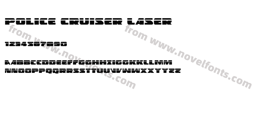 Police Cruiser LaserPreview