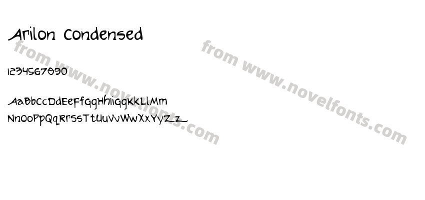 Arilon CondensedPreview