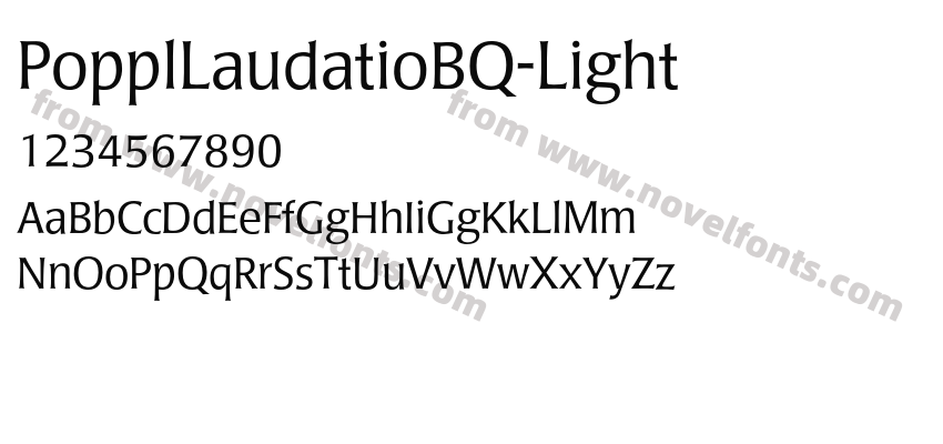 PopplLaudatioBQ-LightPreview