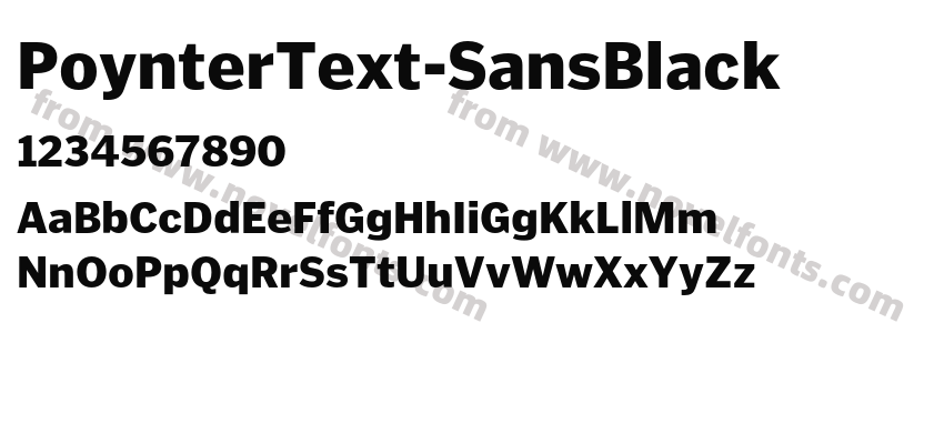 PoynterText-SansBlackPreview