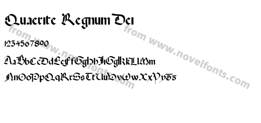 Quaerite Regnum DeiPreview