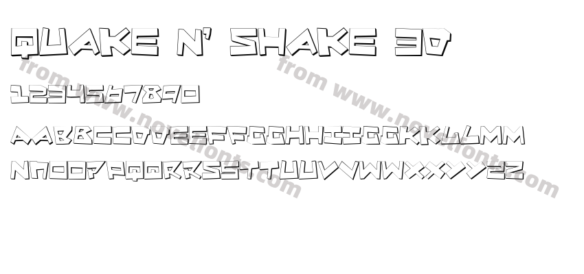 Quake & Shake 3DPreview