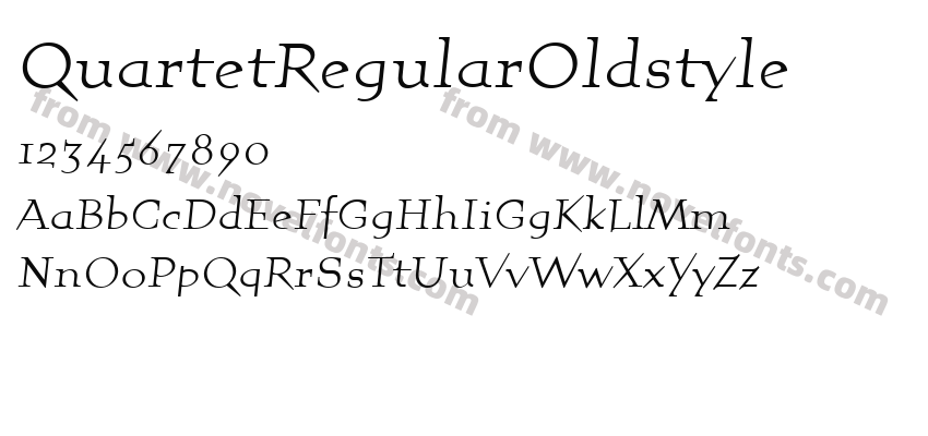 QuartetRegularOldstylePreview