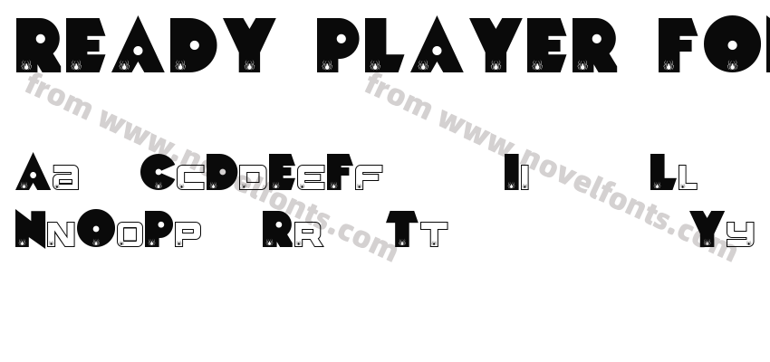 READY PLAYER FONTEPreview