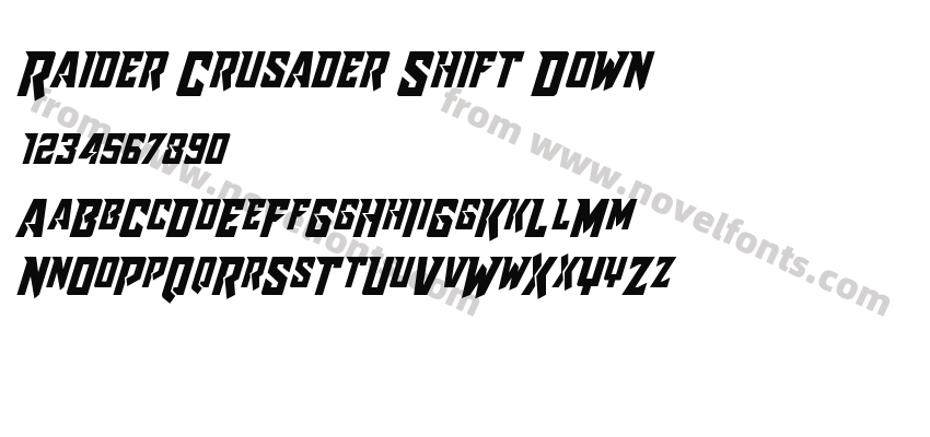 Raider Crusader Shift DownPreview