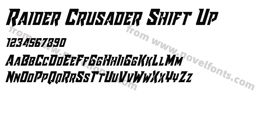 Raider Crusader Shift UpPreview