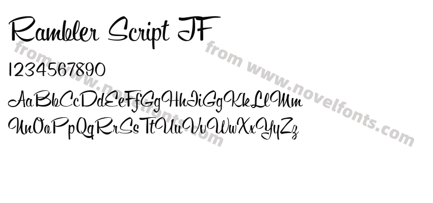 Rambler Script JFPreview