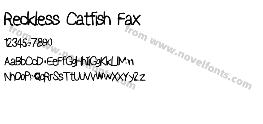 Reckless Catfish FaxPreview