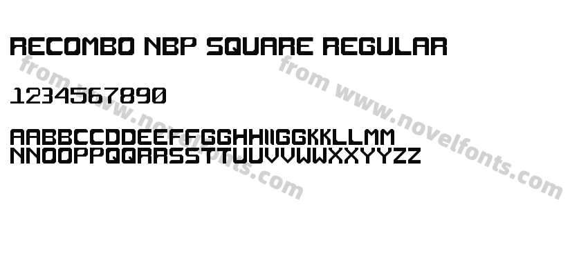 Recombo NBP Square RegularPreview