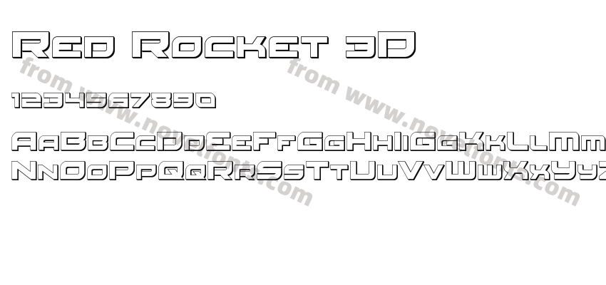 Red Rocket 3DPreview