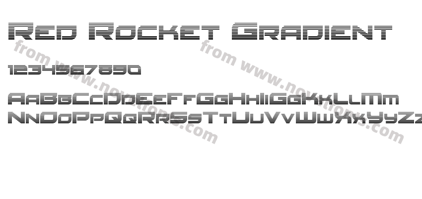 Red Rocket GradientPreview