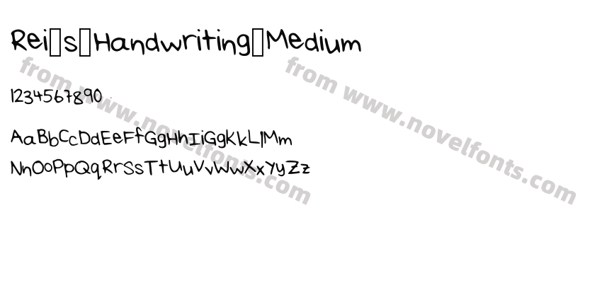 Rei_s_Handwriting_MediumPreview