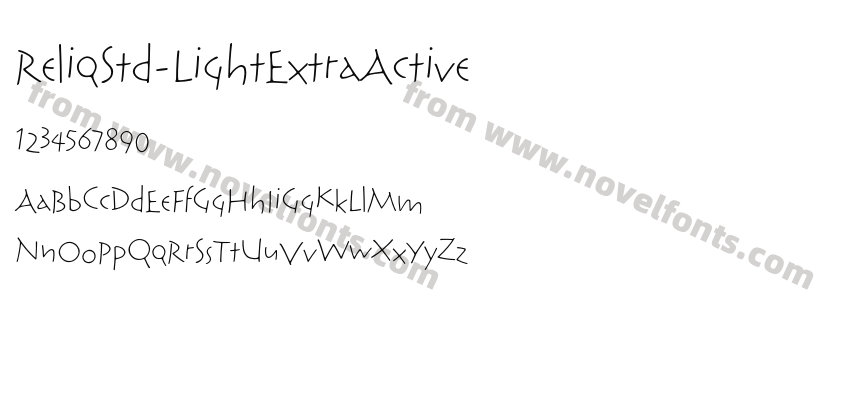 ReliqStd-LightExtraActivePreview