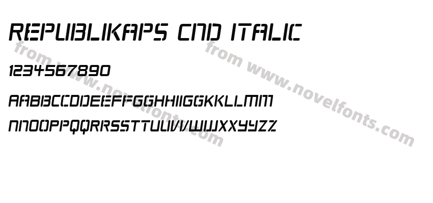 Republikaps Cnd ItalicPreview