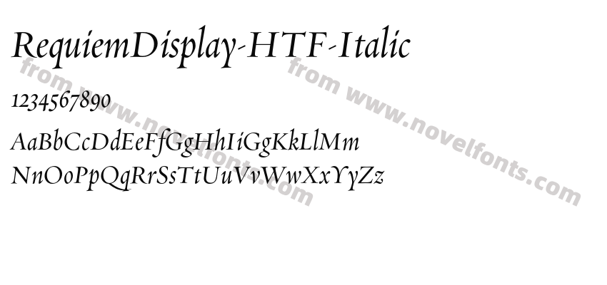 RequiemDisplay-HTF-ItalicPreview
