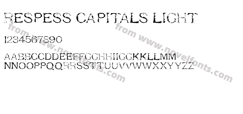 Respess Capitals LightPreview