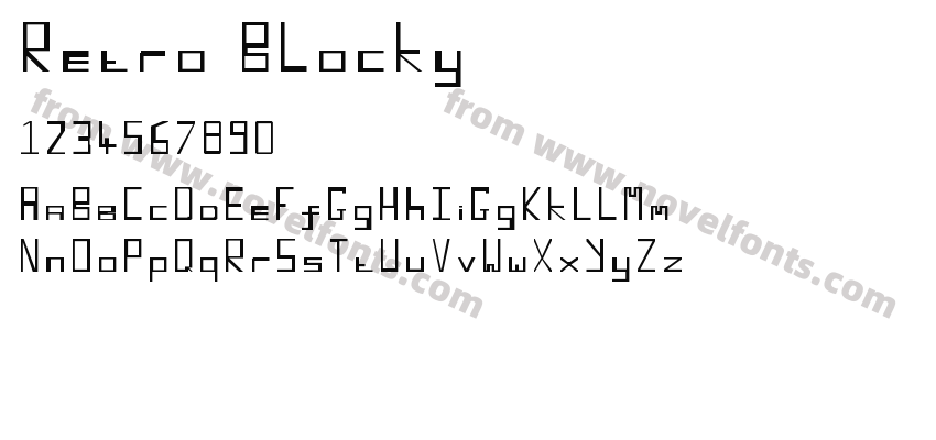 Retro BlockyPreview