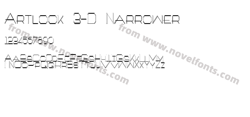 Artlook 3-D NarrowerPreview