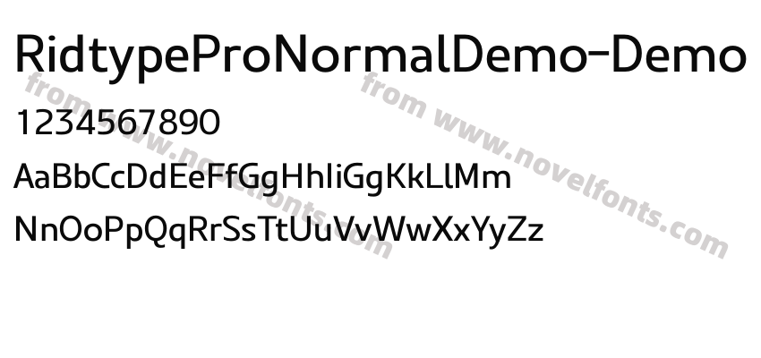 RidtypeProNormalDemo-DemoPreview