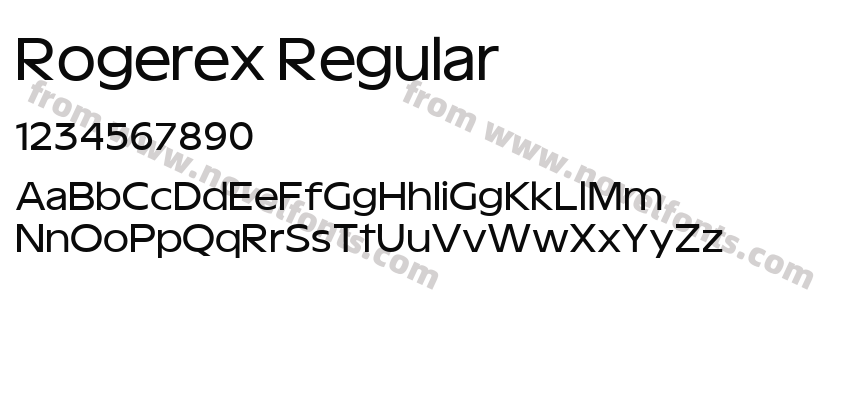 Rogerex RegularPreview